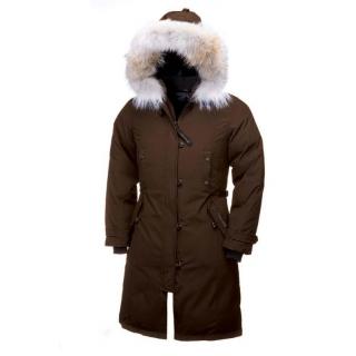 Parka Canada Goose Youth Kensington Marron